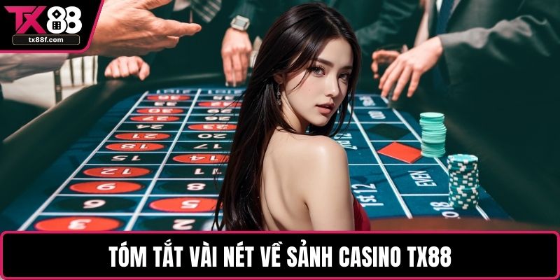 Tóm tắt vài nét về sảnh casino TX88